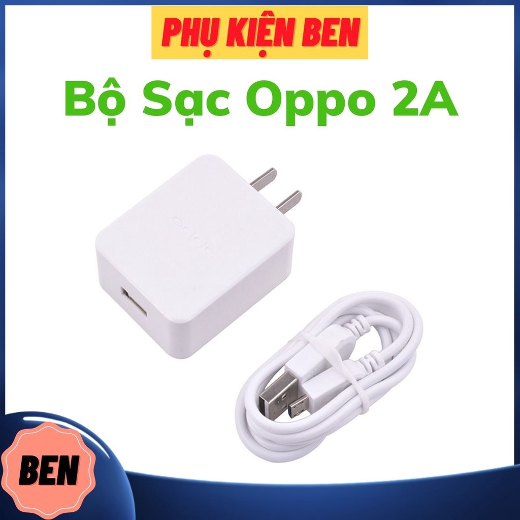 Bộ sạc oppo 2a dành cho nhiều dòng máy - phụ kiện ben