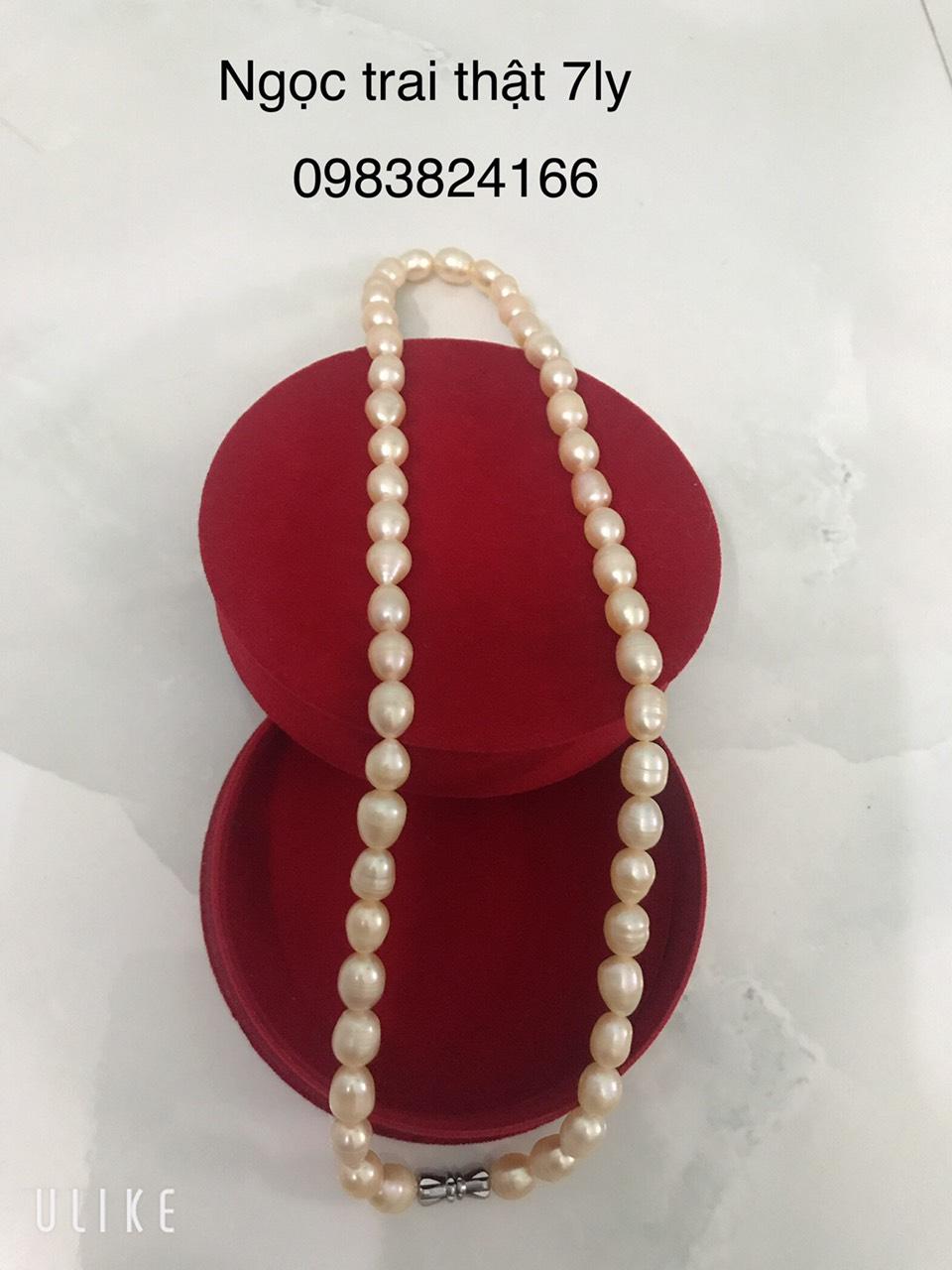 Vòng cổ ngọc trai thật hàng cao cấp