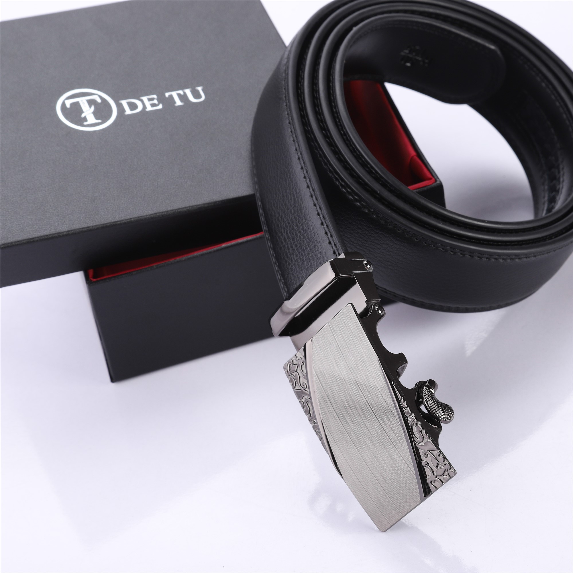 Thắt lưng nam cổ điển khóa cài tự động detu pl3030