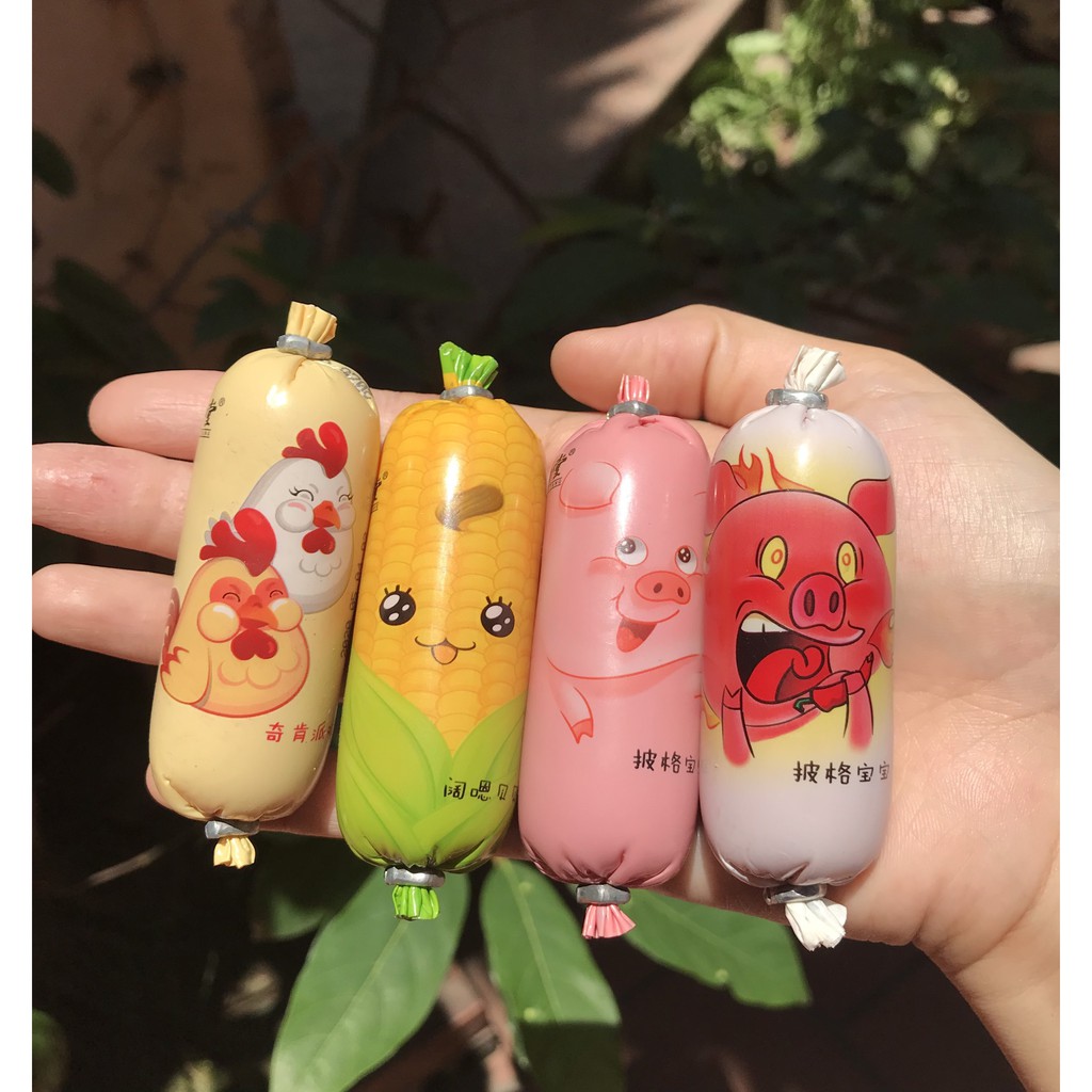 Xúc xích mini 4 vị