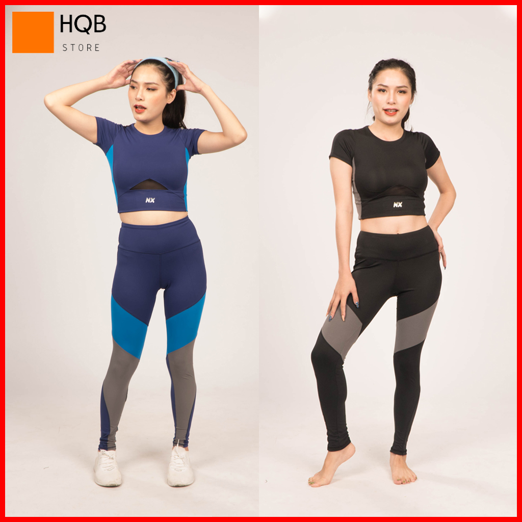 bộ đồ tập gym yoga nữ chất co giãn 4 chiều cao cấp, phù hợp tập thể thao, tập gym,yoga tập nhảy zumba, aerobic