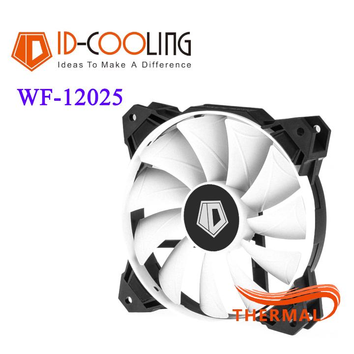 Fan case 12cm ID-Cooling WF-12025 [ThermalVN] - Sức gió lớn, Tuổi thọ sản phẩm cao