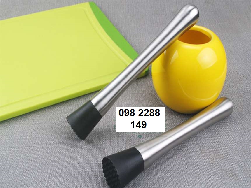Chày dầm pha chế , dụng cụ dầm inox