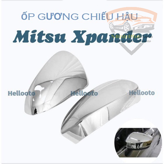 Ốp gương chiếu hậu xpander 2022 2023 có 2 mẫu lựa chọn mạ crome và carbon