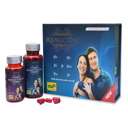 PQA Ngọc Tố Nữ[150 viên] - Tăng Cường Nội Tiết Tố, Phụ Nữ Khô Hạn, Tiền Mãn Kinh, Sinh Lý Yếu, Lãnh Cảm