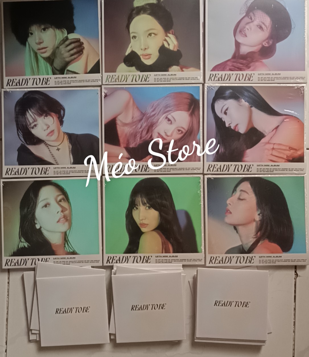 Có sẵn album twice - ready to be digipack hàng chính hãng nguyên seal