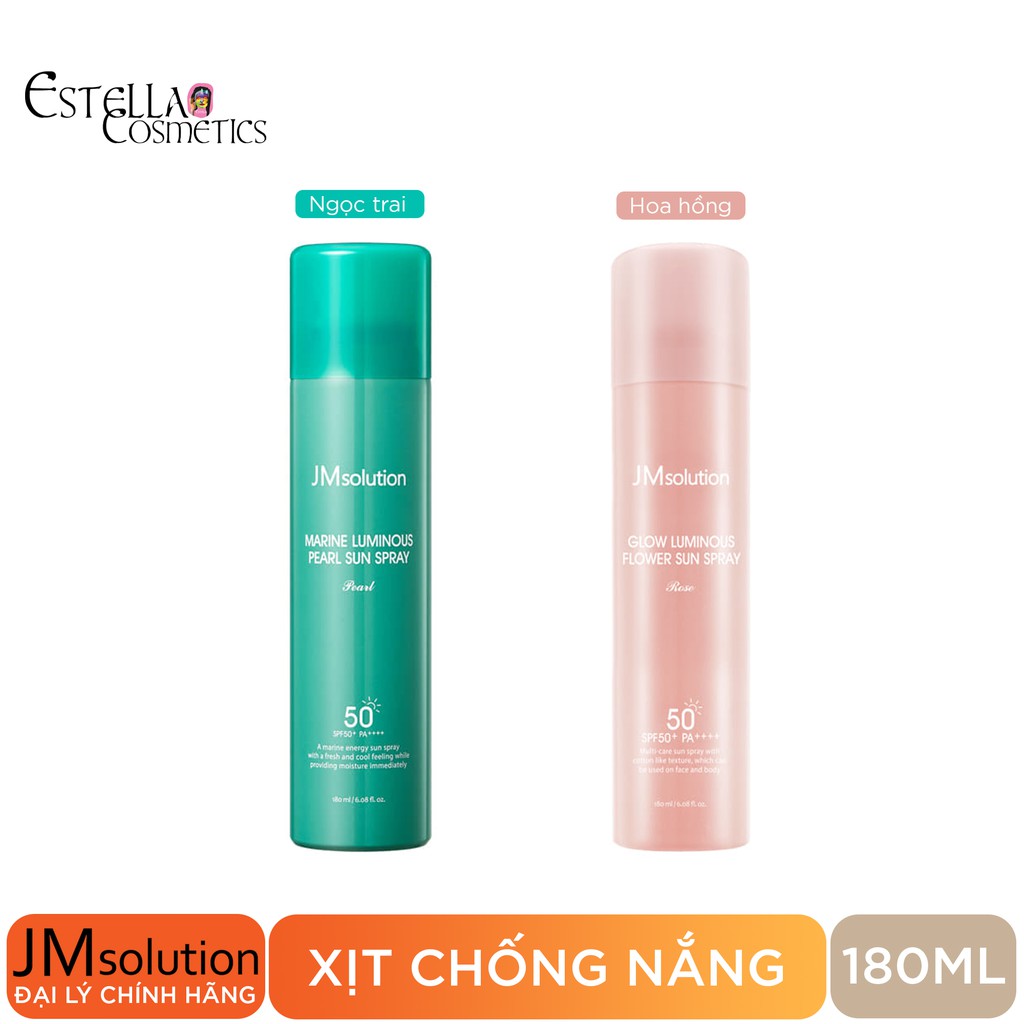 Chống nắng xịt JMsolution Luminous Sun Spray SPF50+ PA+++ 180ml, cam kết sản phẩm đúng mô tả, chất lượng đảm bảo