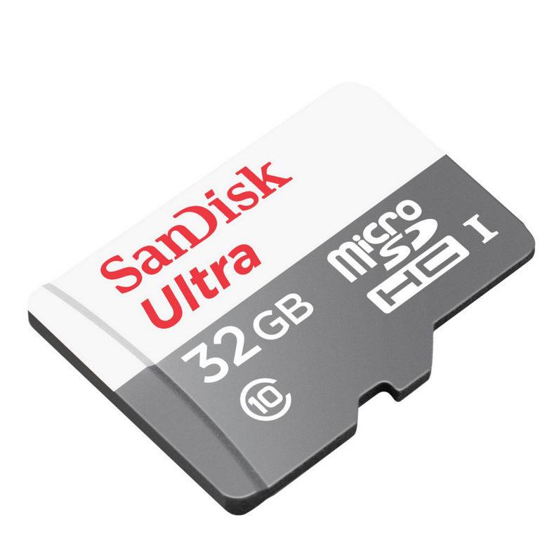 Thẻ nhớ sandisk micro sd ultra ii 32gb class 10 - 100mb/s - hãng phân phối chính thức