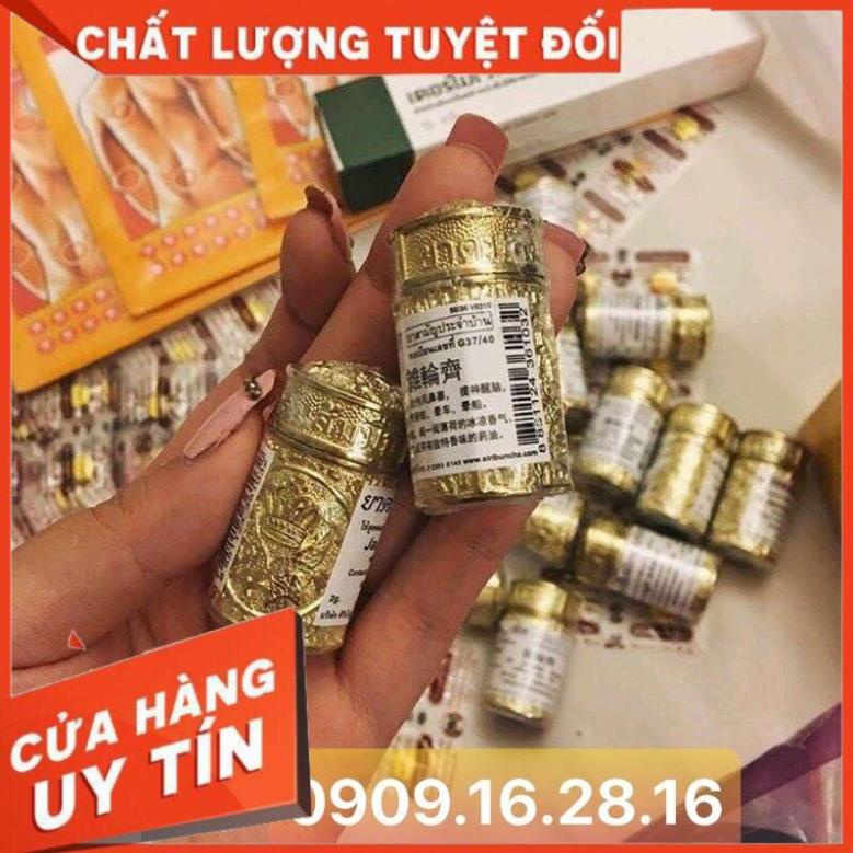 ỐNG HÍT THÔNG MŨI VIEM XOANG VÀNG THÁI LAN 1 LỌ