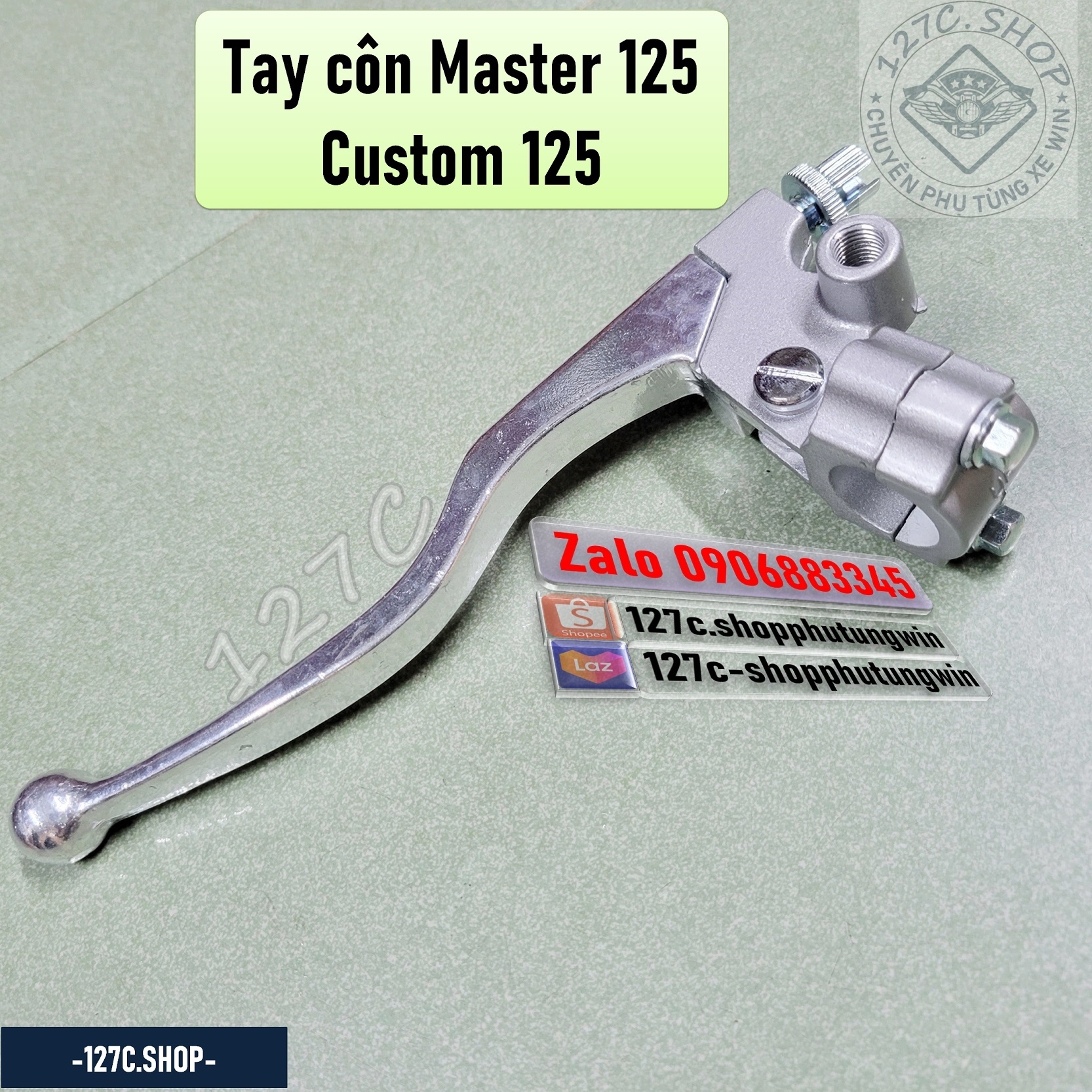 Tay côn master 125 custom 125 chất nhôm bền