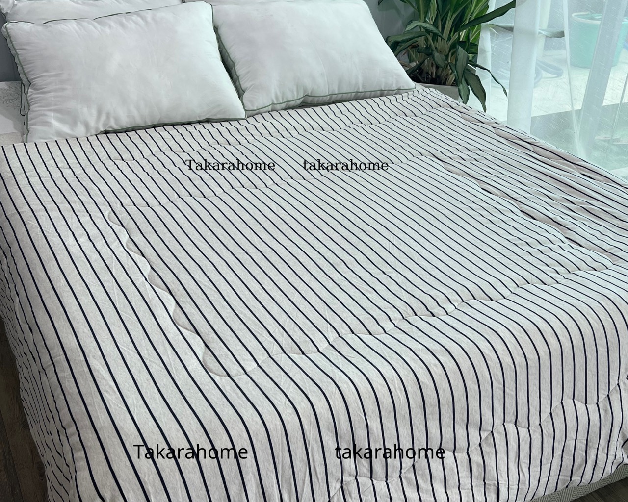 Chăn mền 2 mặt COTTON 100% KHÔNG PHA chần gòn mỏng 3 lớp điều hòa size 1m4x2m  mền chuẩn xuất  nhật  (hình chụp thật)