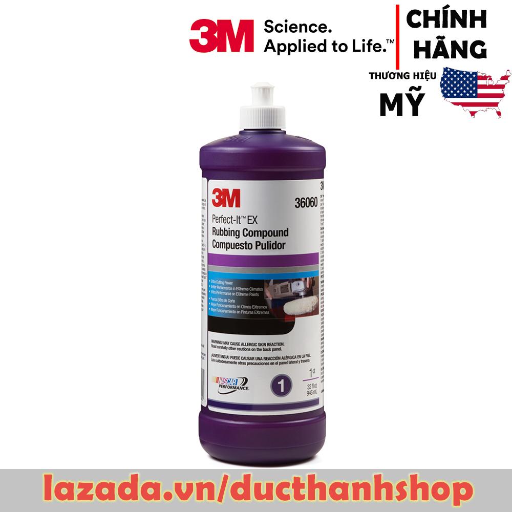 Dung dịch đánh bóng bước 1 -  3M Perfect-It EX Rubbing Compound 36060 946ml