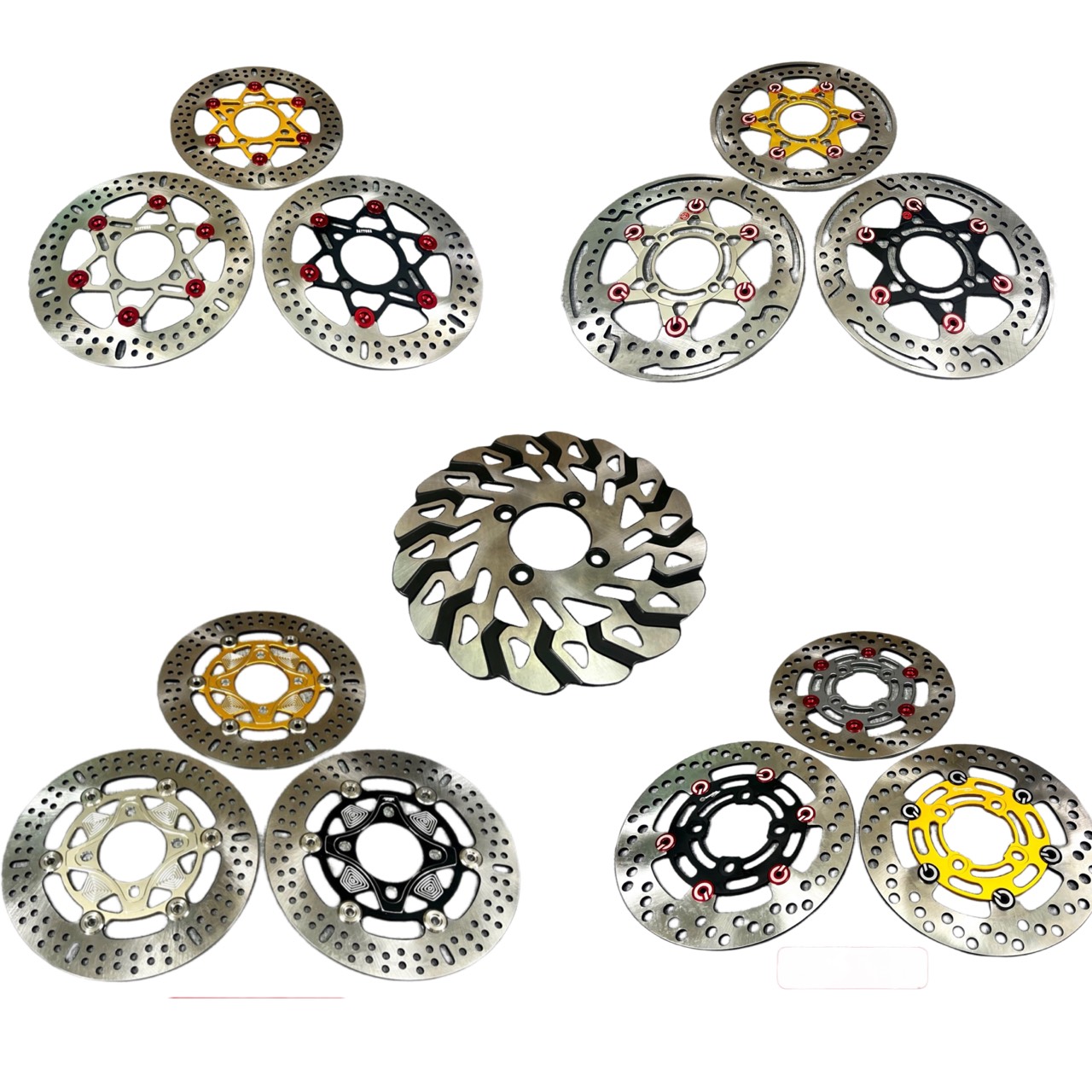 Đĩa thắng trước size 220 đủ kiểu dáng lắp như zin cho Wave, sirius ,Exciter 135