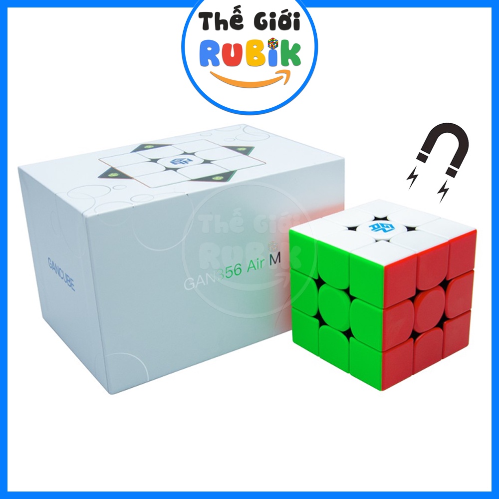 Rubik gan air m 3x3 có sẵn nam châm & gan 356 air master bản 2019 core ipg v5 | thế giới rubik