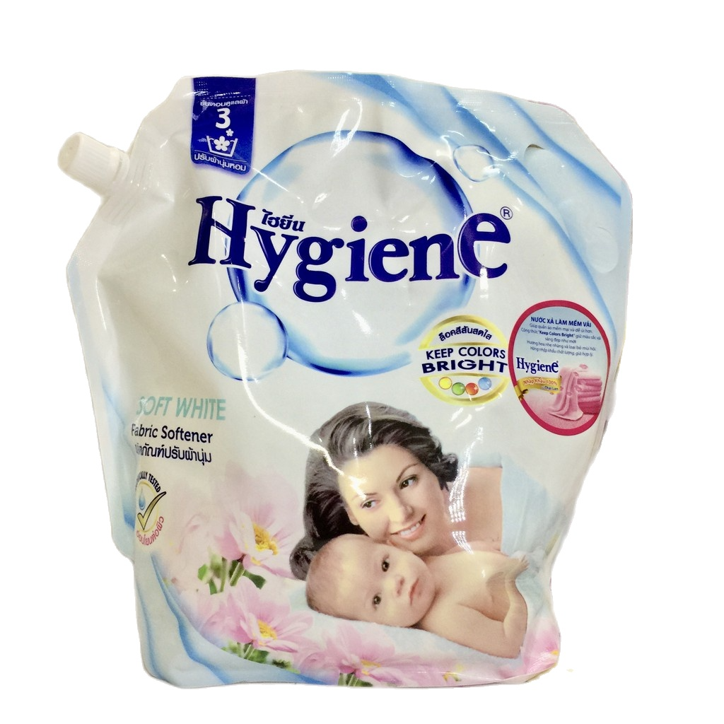 [HCM]NƯỚC XẢ VẢI HYGIENE 1800ML THÁI LAN [MÀU TRẮNG]