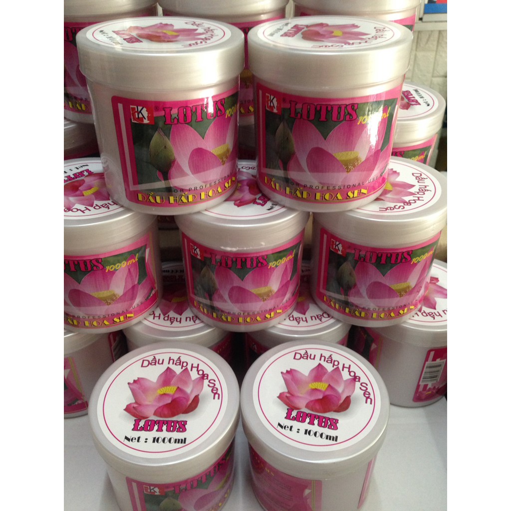 Kem hấp dầu hoa sen lotus 1000 ml