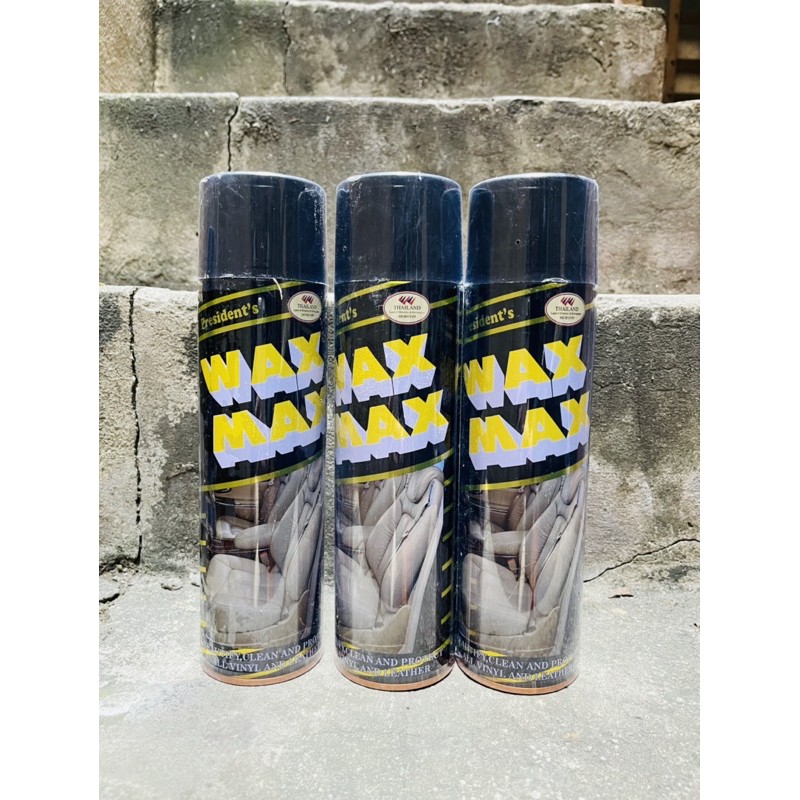 Xịt nội thất ô tô Wax Max dùng cho gỗ, da