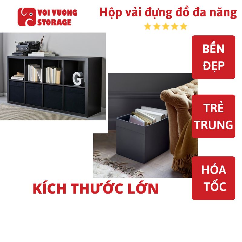Hộp vải đựng đồ đa năng drona thương hiệu voivuong