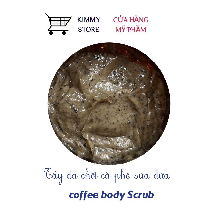 Lẻ hộp 500g tẩy tế bào cà phê sữa dừa