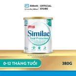 Sản phẩm dinh dưỡng công thức cho trẻ 0-12 tháng tuổi Similac Total Protection 0+ 380g