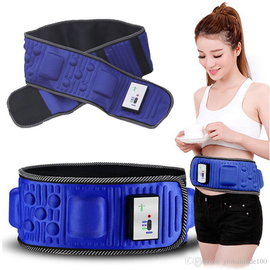 [HCM]Đai Massage Bụng Giảm Béo  VIBORACTION X5 Đai Đeo Giảm Mỡ Đai Massage Máy Tập Bụng Giảm Cân Đai Đa Năng