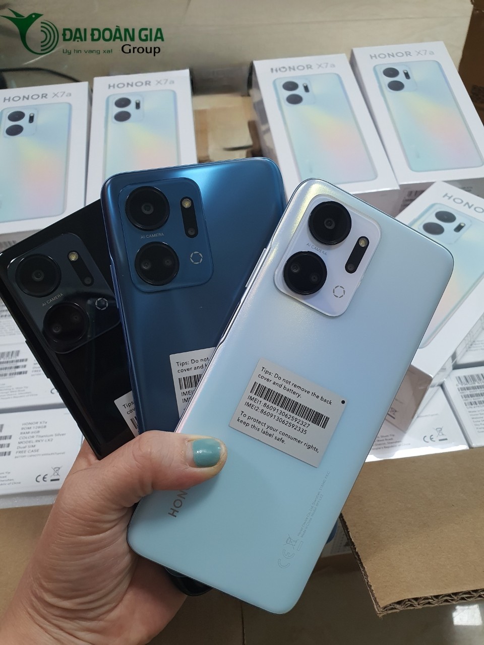 Điện thoại honor x7a 6gb-128gb / hàng chính hãng
