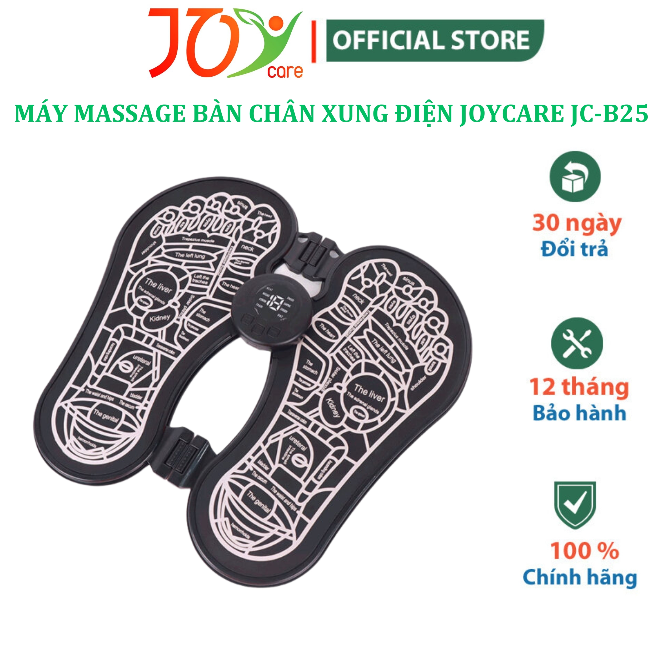 Máy massage bàn chân xung điện joycare jc-b25
