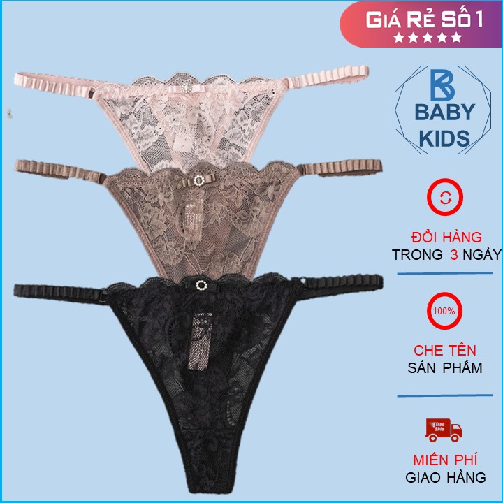 Quần lót nữ, combo 5 quần lọt khe ren sexy chun hông gợi cảm ôm dáng tạo đường cong quyến rũ, quần lọt khe ren nữ 8001, quần chip nữ ren kháng khuẩn sexy