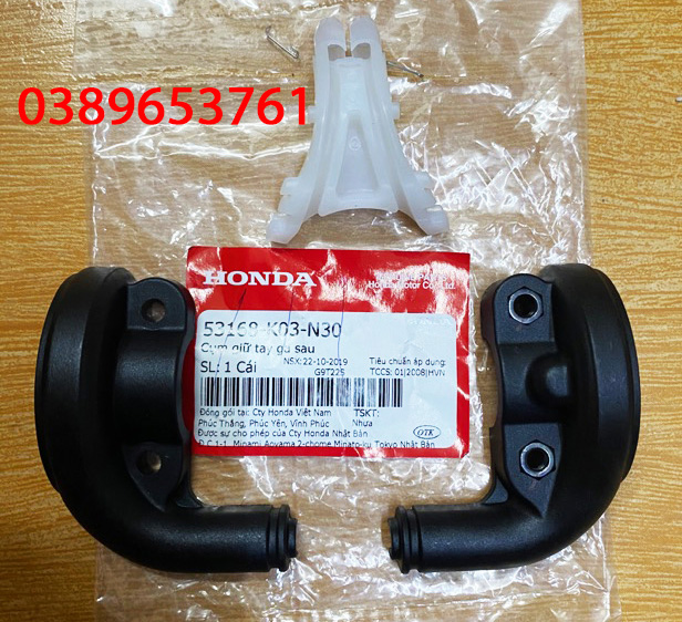 Bộ cùm giữ tay ga xe Winner/Wave Zin chính hãng Honda (3 món)