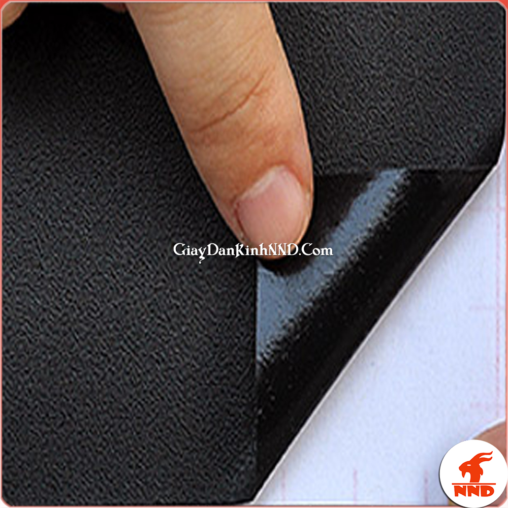 Decal màu đen dán kính chắn sáng, dán tường, dán bàn ghế tủ sần bóng khổ 1.2m
