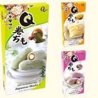 Bánh Mochi Đài Loan Qidea 150g Vị sữa Trà xanh đậu đỏ Sữa xoài Sữa khoai