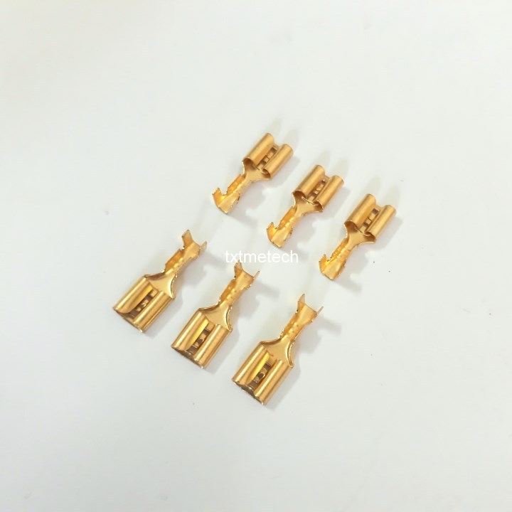 Đầu cos ghim 4.8mm túi 100 cái