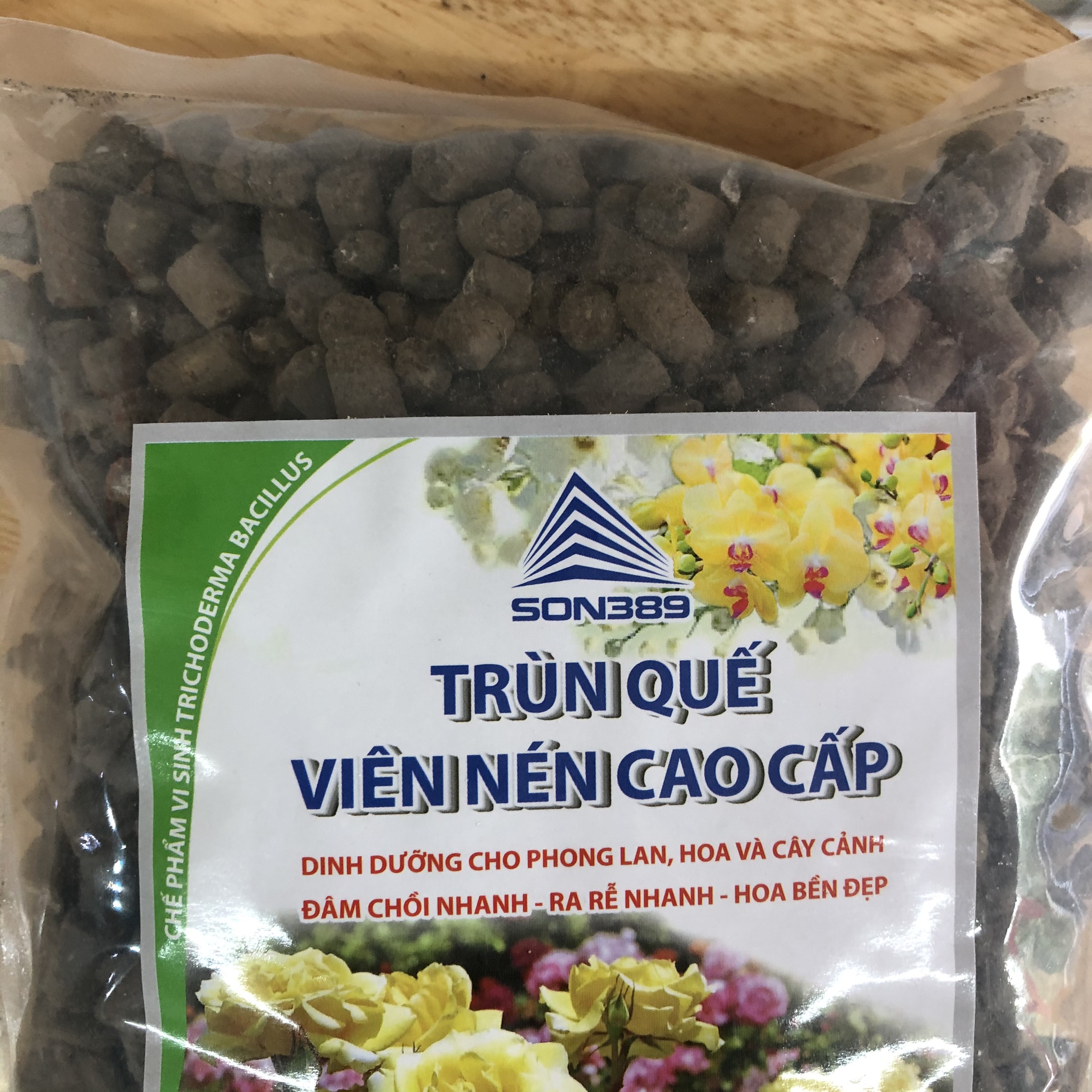 PHÂN TRÙN QUẾ VIÊN NÉN 1KG; PHÂN TRÙN QUẾ NGUYÊN CHẤT; PHÂN BÓN TAN CHẬM TRÙN QUẾ SẠCH