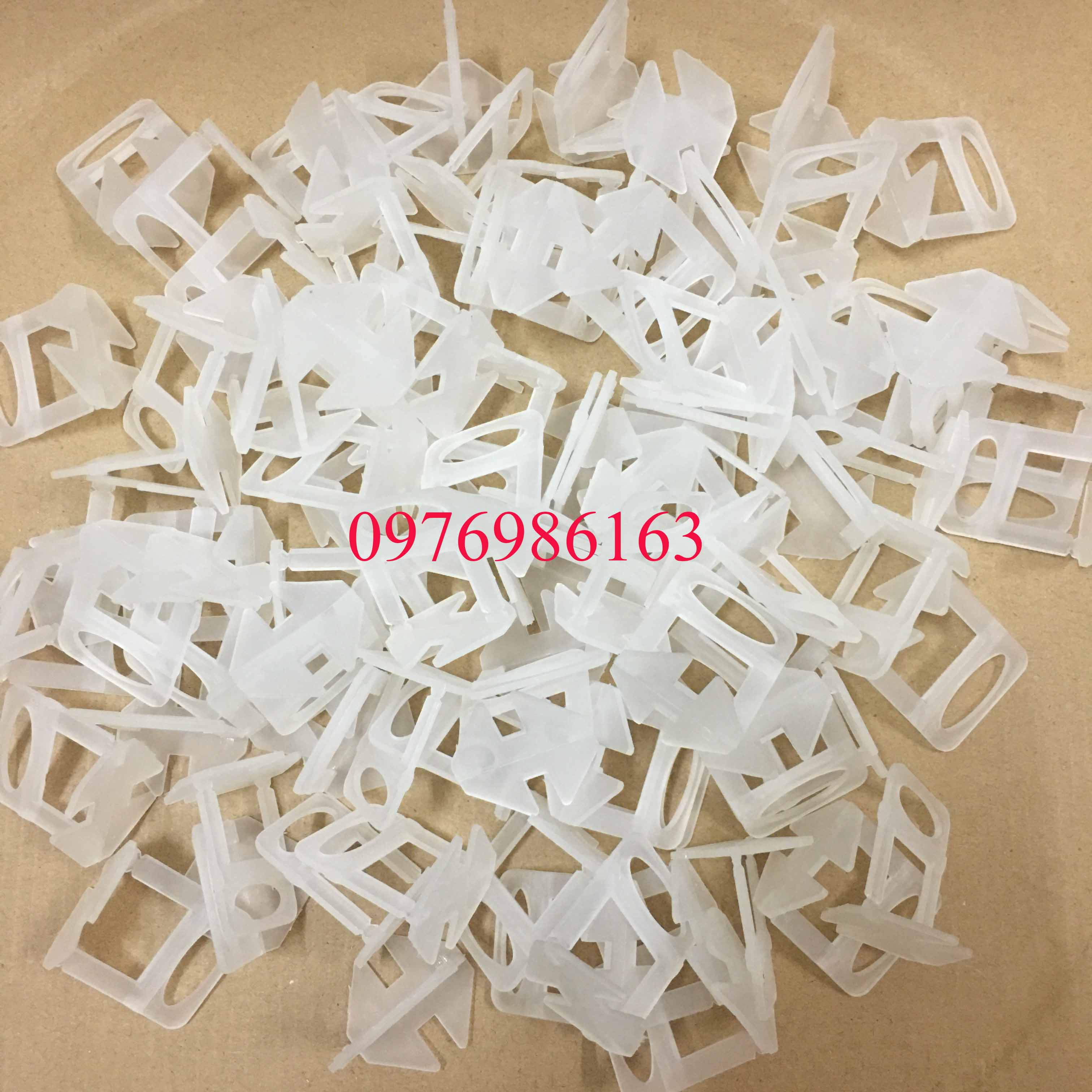 500 chiếc ke móc cân bằng - ke nhựa cân bằng ốp lát gạch đá kích thước từ 1 đến 2li