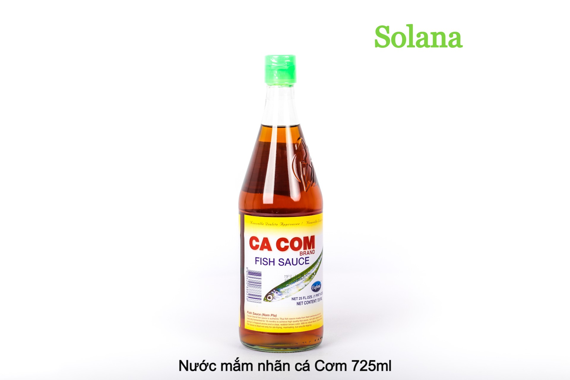 Nước mắm nhãn cá Cơm 725ml nhãn hiệu Squid