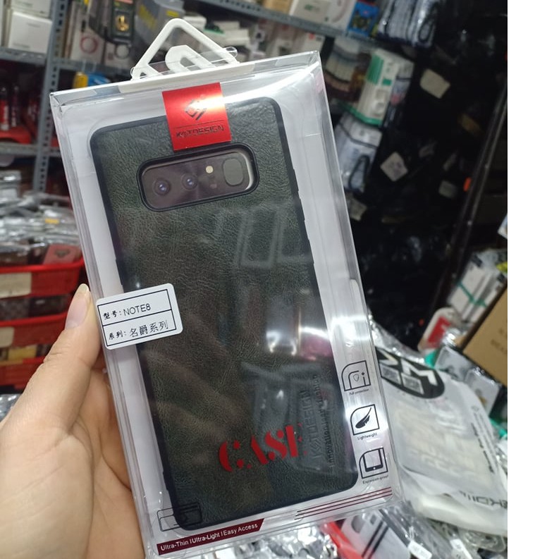 Ốp lưng da KTS cho Samsung Galaxy Note 8