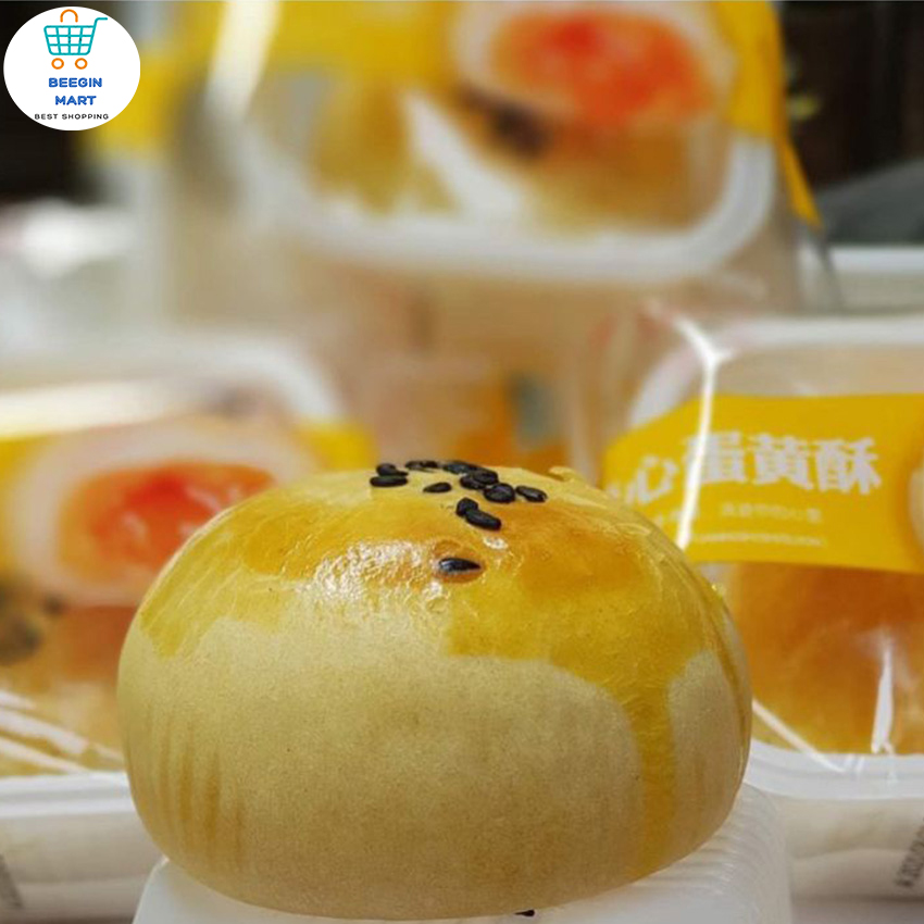 Thùng 1kg Bánh Liu Pía Trứng Muối Tan Chảy Đài Loan Ngàn Lớp  B08KG - BeeGin Mart
