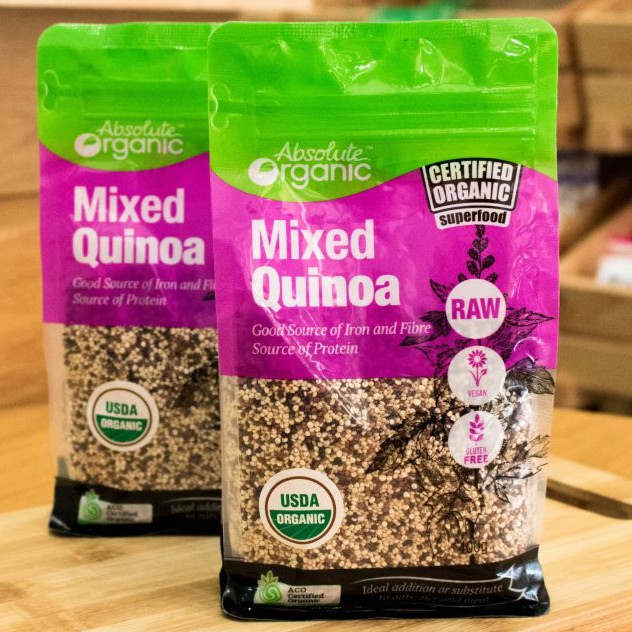 Hạt diêm mạch Quinoa Mix Absolute Organic 400gram