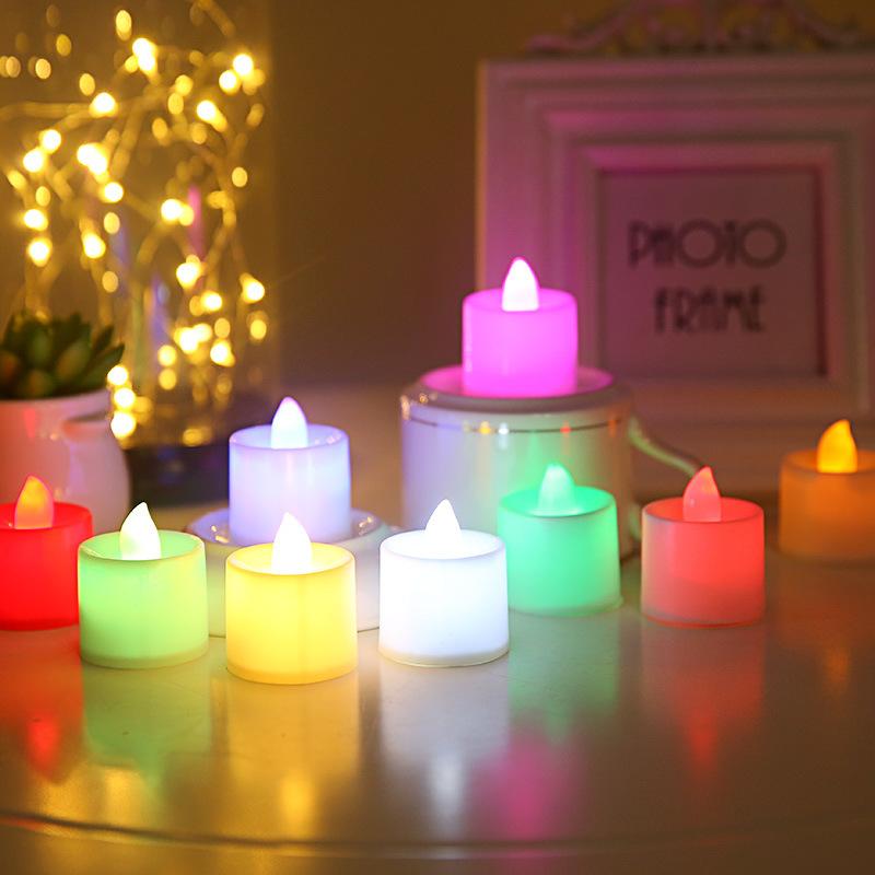 Nến điện tử LED mini kèm sẵn pin trang trí