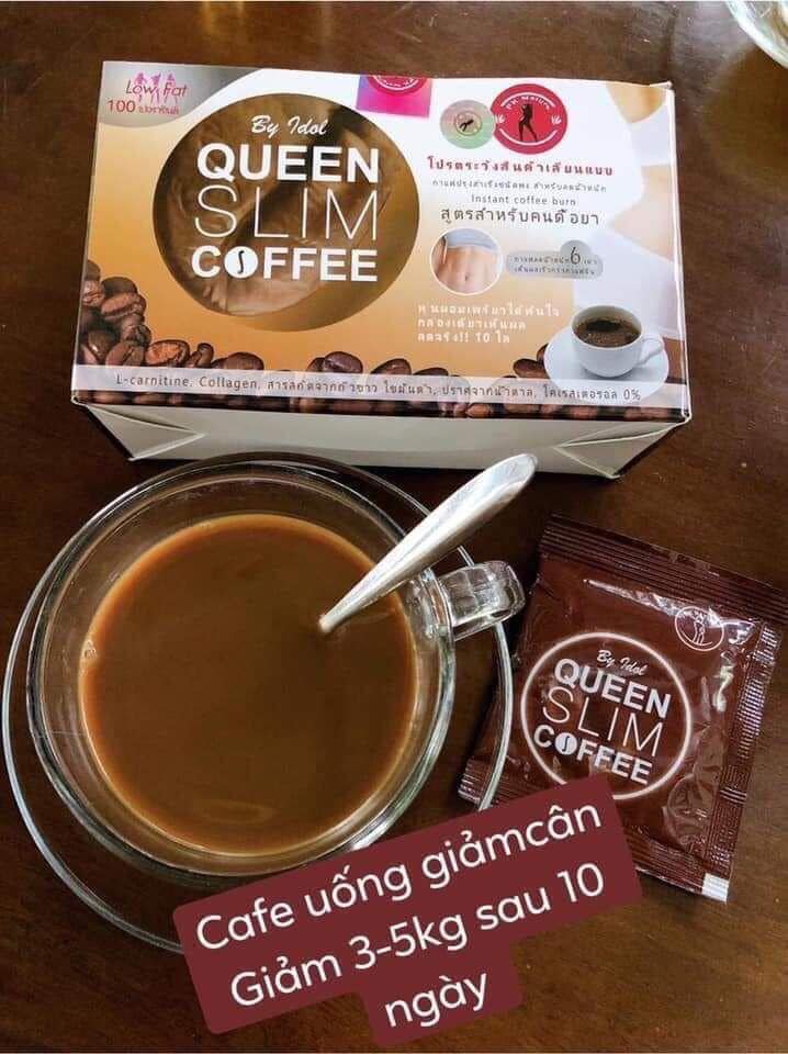 Cà phê Queen Idol slim coffee chính hãng by cafe idol Thái Lan