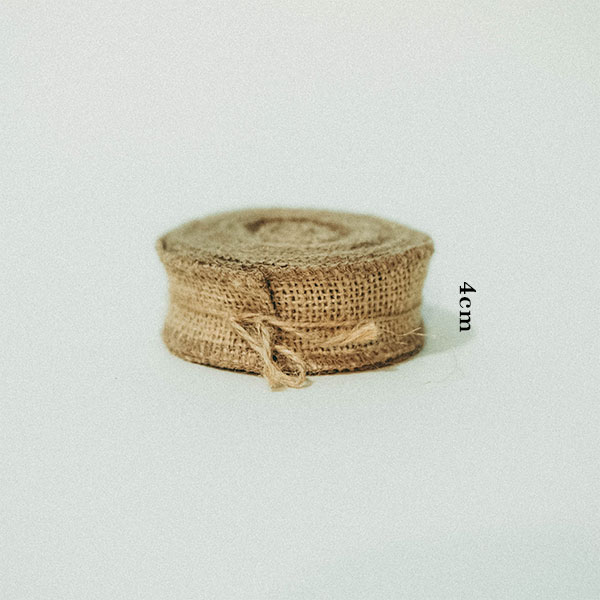 Vải bố thô trang trí 5m - đủ kích thước 4cm/6cm/8cm/10cm/12cm/15cm/20cm