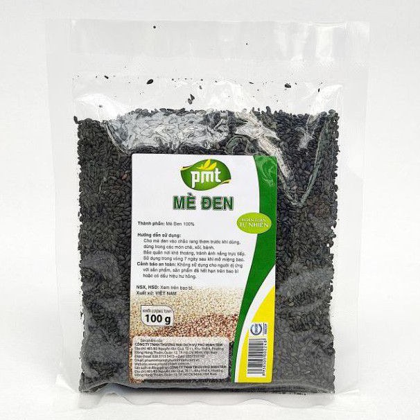 Hạt mè đen phú minh tâm 100g