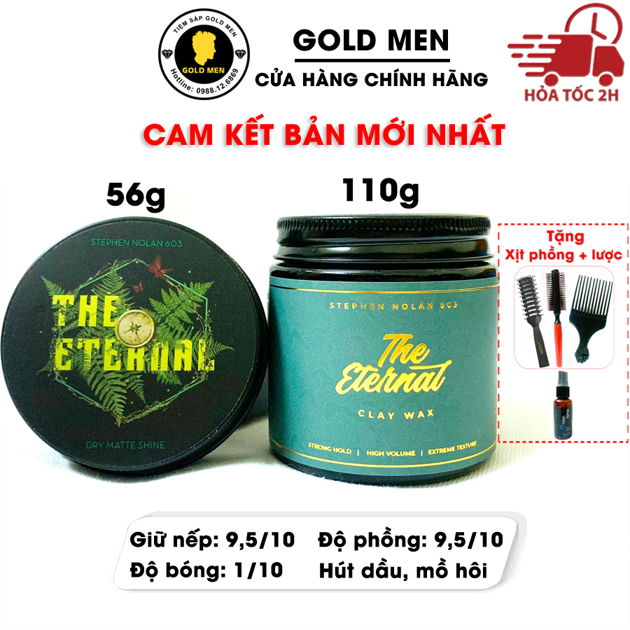 Sáp Vuốt Tóc The Eternal 56g và 110g + Tặng quà