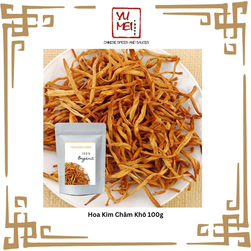 Hoa Kim Châm Khô 100gr loại Đặc Biệt