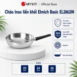 (SALE 8.8)Chảo inox nguyên khối Elmich Basic EL-2862IN