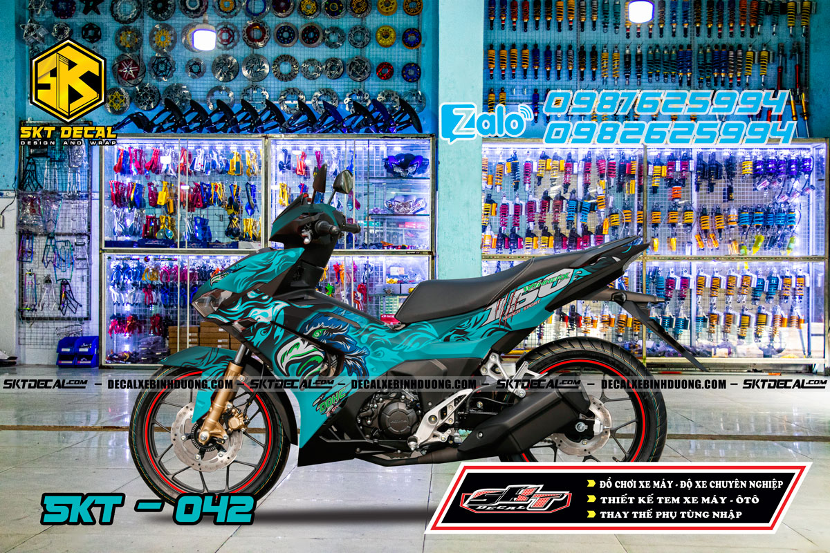 Tem trùm winner x v3 xanh đen đại bàng 042