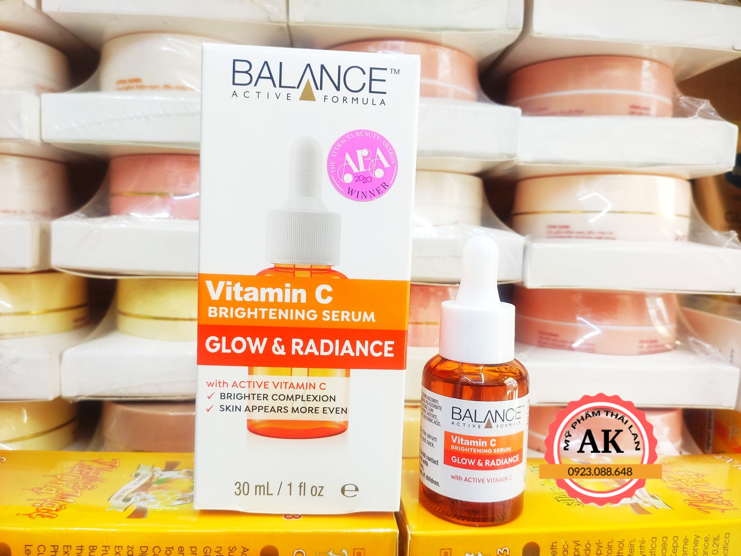 Serum tinh chất dưỡng sáng da balance vitamin c giảm mụn thâm nám 30ml