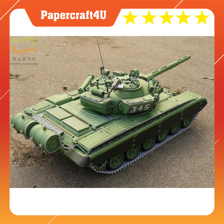 Mô hình giấy thủ công xe tăng quân sự xe tanks Kv2 tỉ lệ 150  World of  Tanks  Lazadavn