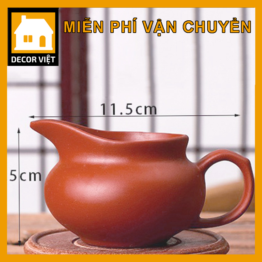 Chén tống trà, Chén tống tử sa Nghi Hưng tinh hoa trà đạo phụ kiện bàn trà Decor Việt