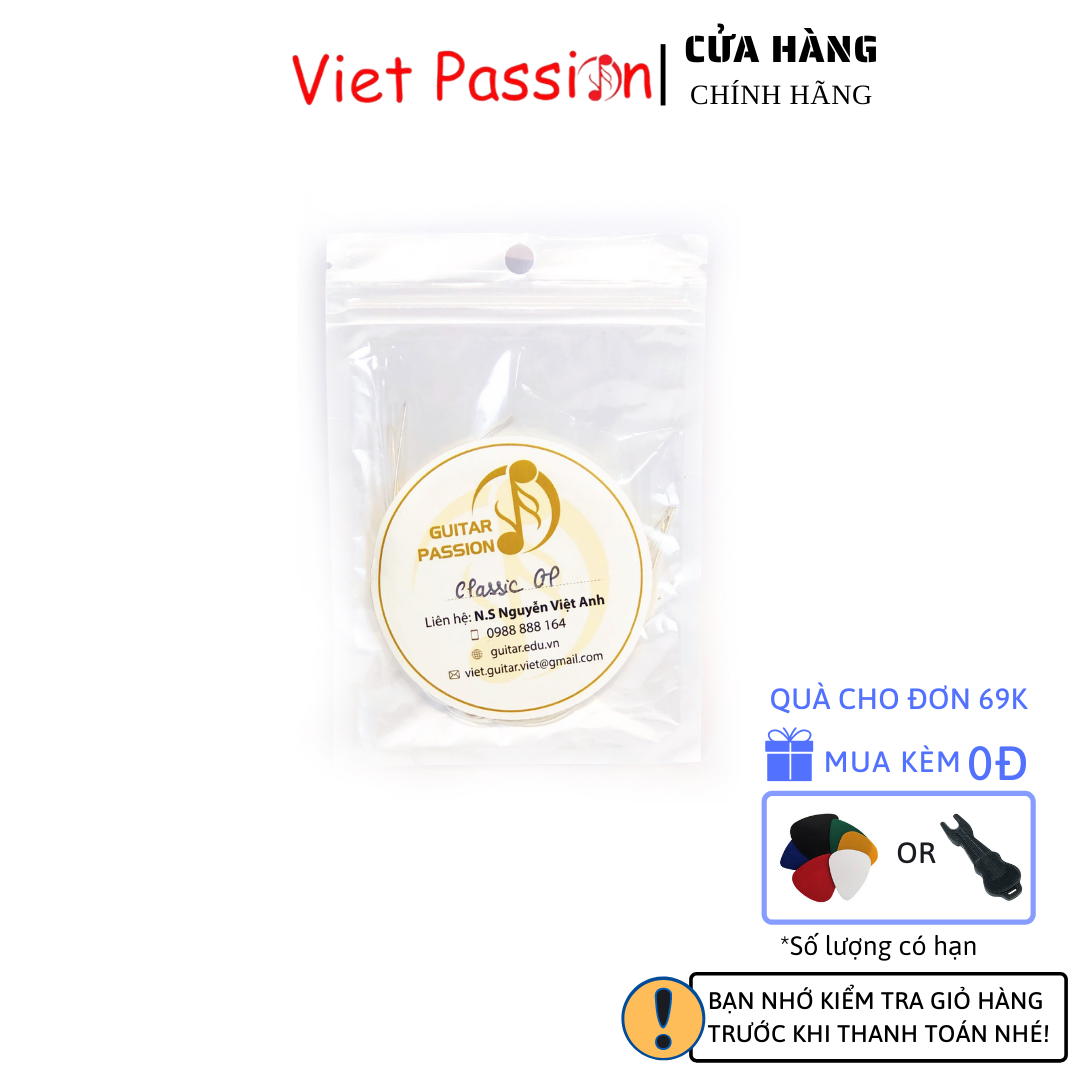 Dây đàn guitar classic giá rẻ chất lượng Viet Passion